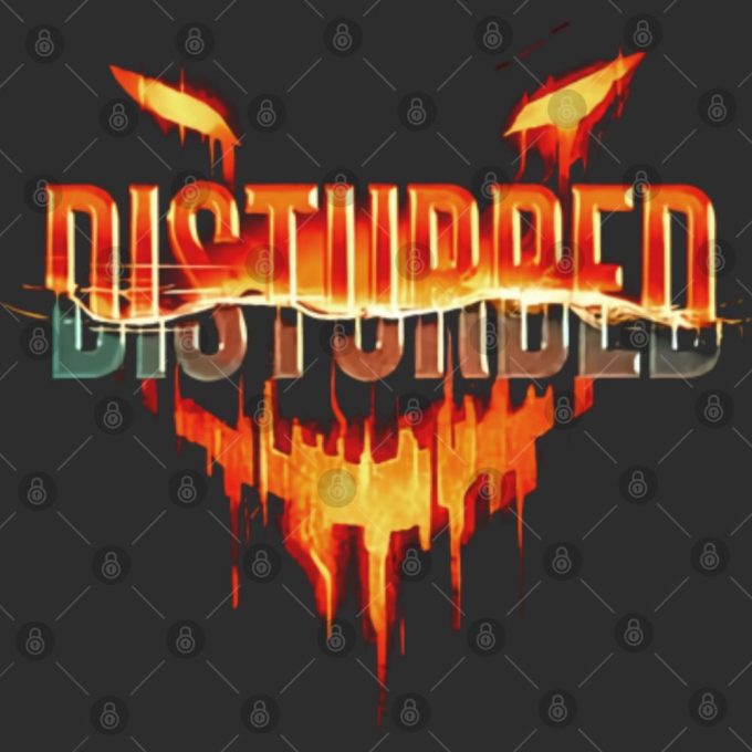 Disturbed 2024 Tour T-Shirt, Disturbed Band Fan Shirt 3