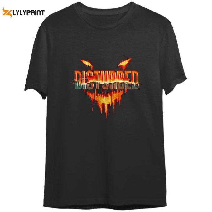 Disturbed Take Back Your Life Tour Double Sided T-Shirts - Embrace The Power And Style! 1