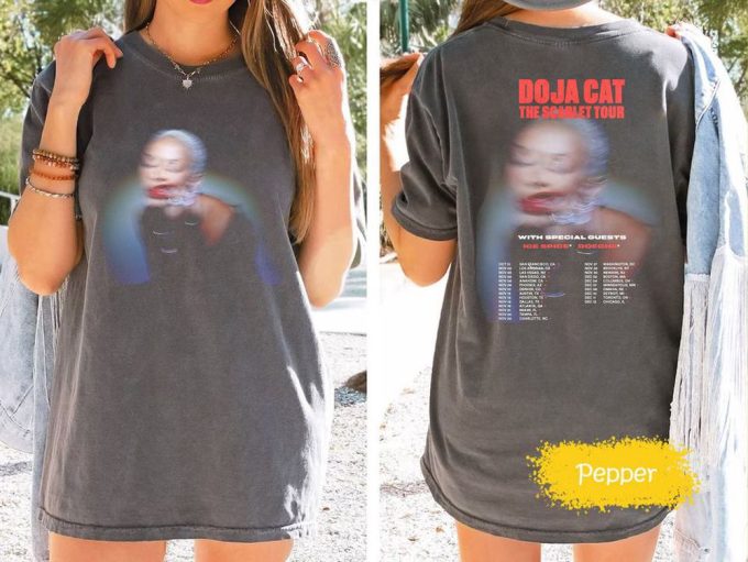 Doja Cat The Scarlet Tour 2023 Shirt, The Scarlet 2023 Concert Shirt 5