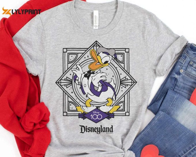Donald Duck Disney 100 Years Of Wonder Shirt - Celebrate With Walt Disney Company! 1