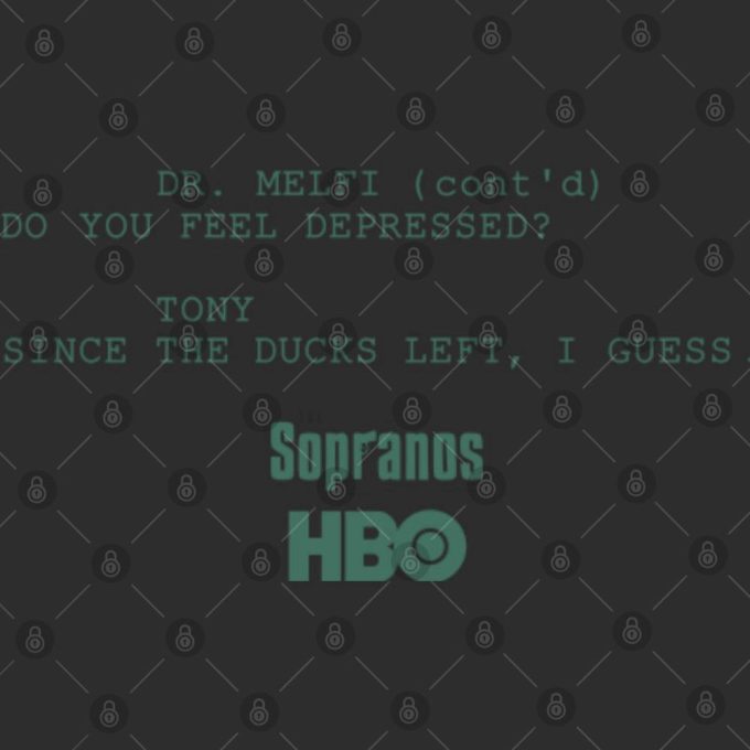 Ducks The Sopranos Shirt, Dr. Melfi Do You Feel Depressed Shirt Gift For Men And Women 4