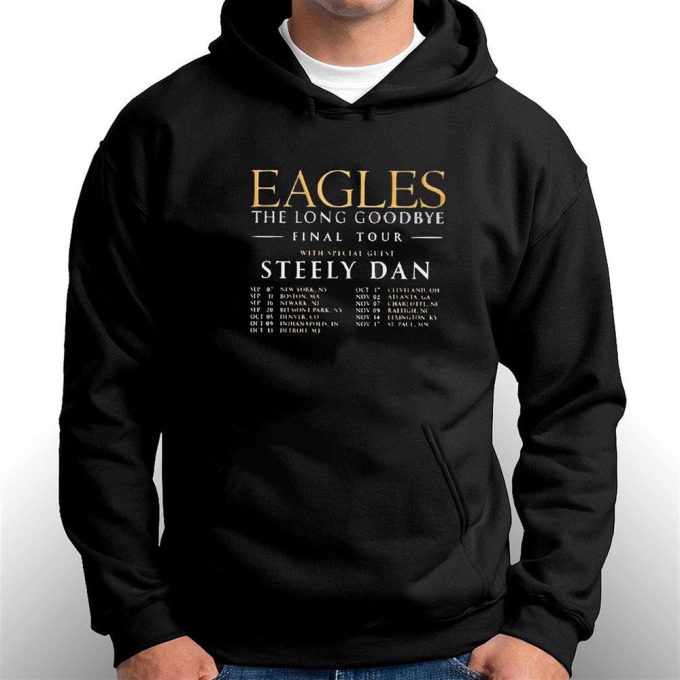 Eagles Band Tour 2023 The Long Goodbye With Special Guest Steely Dan T-Shirt Hoodie Gift For Men And Women 5