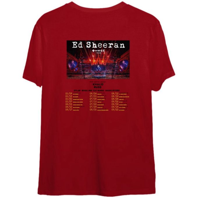 Ed Shee Mathematics 2023 Tour Shirt, The Mathematics Shirt, Ed Shee Concert Shirt 2