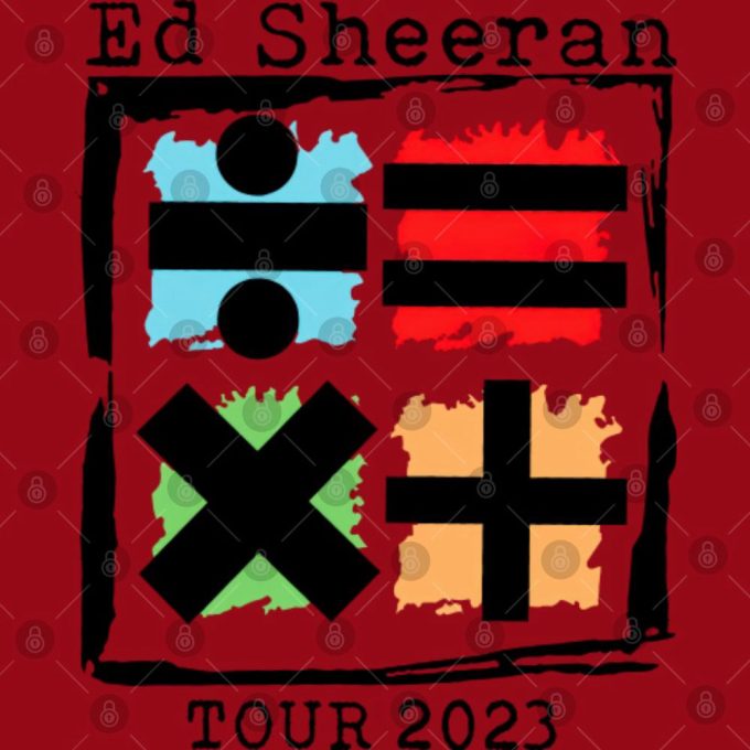 Ed Shee Mathematics 2023 Tour Shirt, The Mathematics Shirt, Ed Shee Concert Shirt 3