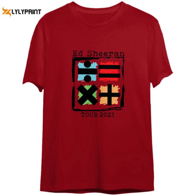 Ed Shee Mathematics 2023 Tour Shirt, The Mathematics Shirt, Ed Shee Concert Shirt 1