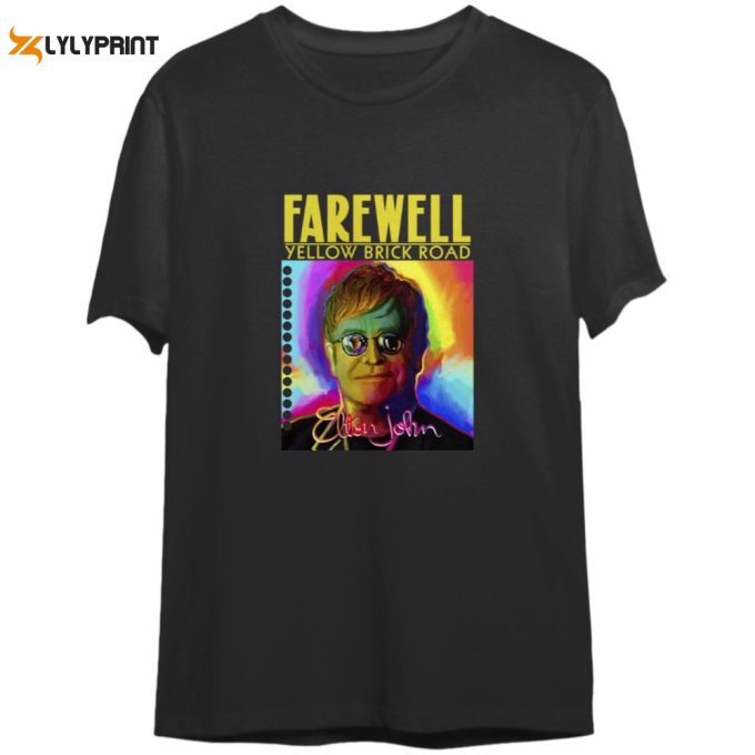 Elton John Farewell Tour 2023 Band Music Shirt Elton John Tour 2023 T-Shirt 1