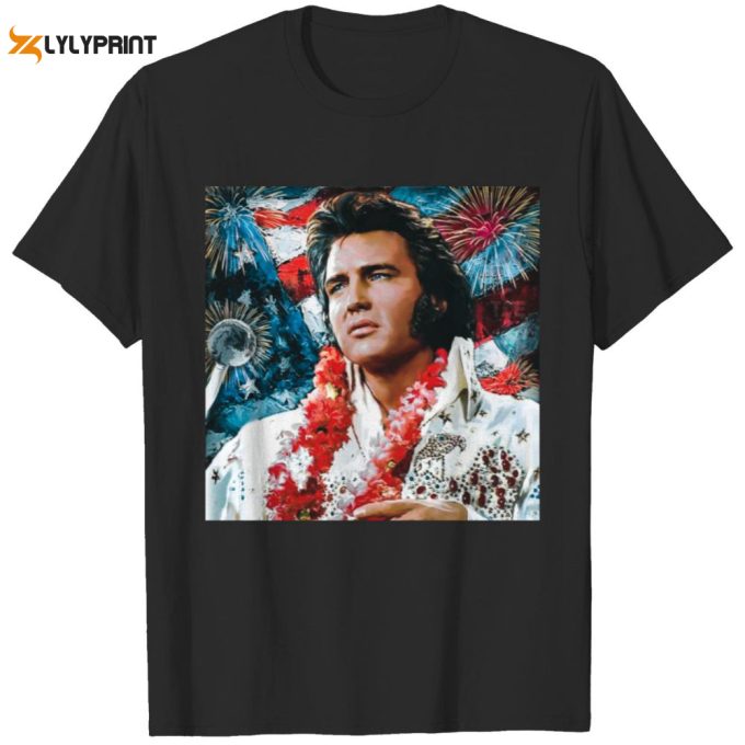 Elvis | America The Beautiful Elvis T-Shirt For Men And Women 1