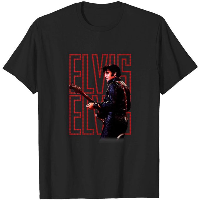 Elvis Presley 68 Comeback Special Rock Band Tshirt 3