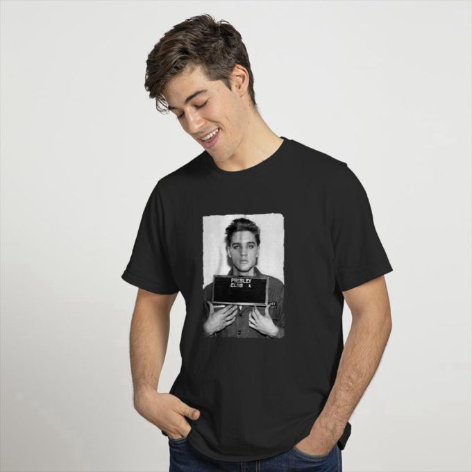 Elvis Presley Army Mug Shot Rock 'N' Roll T-Shirt For Men And Women 2