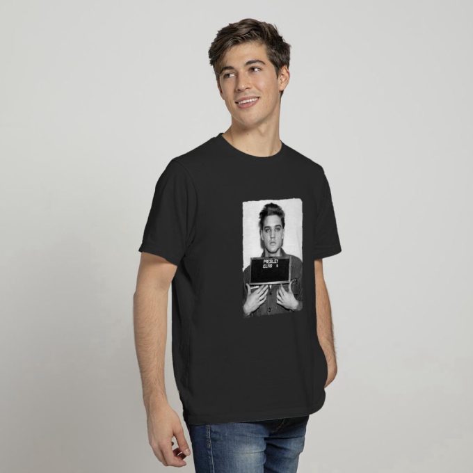 Elvis Presley Army Mug Shot Rock 'N' Roll T-Shirt For Men And Women 2