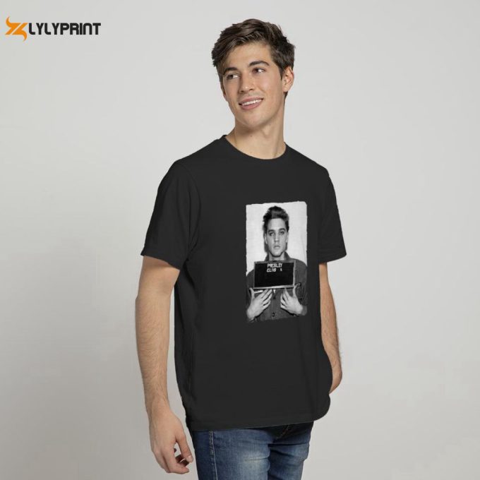 Elvis Presley Army Mug Shot Rock 'N' Roll T-Shirt For Men And Women 1