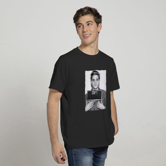 Elvis Presley Army Mug Shot T-Shirt For Men And Women 2