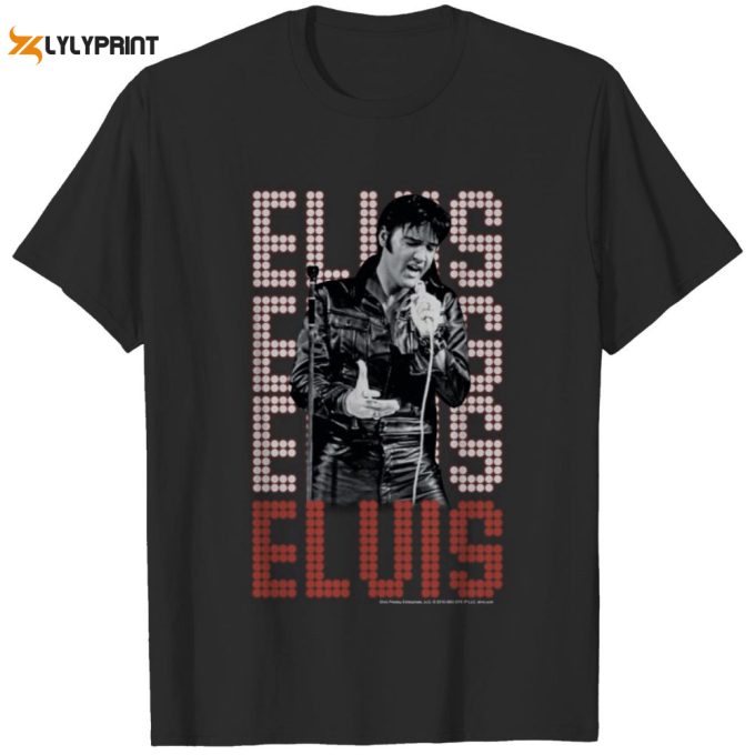 Elvis Presley King Of Rock And Roll Music T-Shirt For Men And Women 1