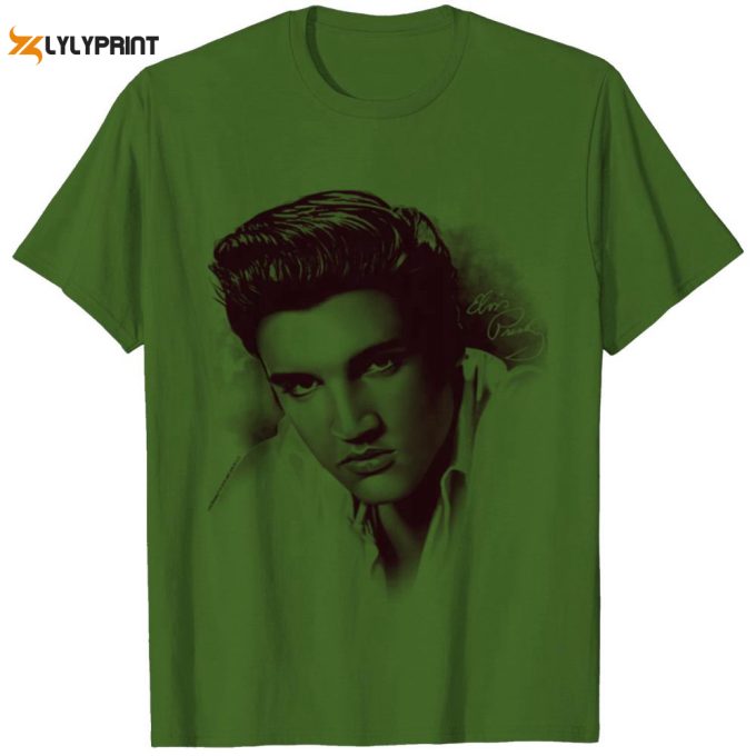 Elvis Presley King Of Rock And Roll Music The Stare T-Shirt For Men And Women 1