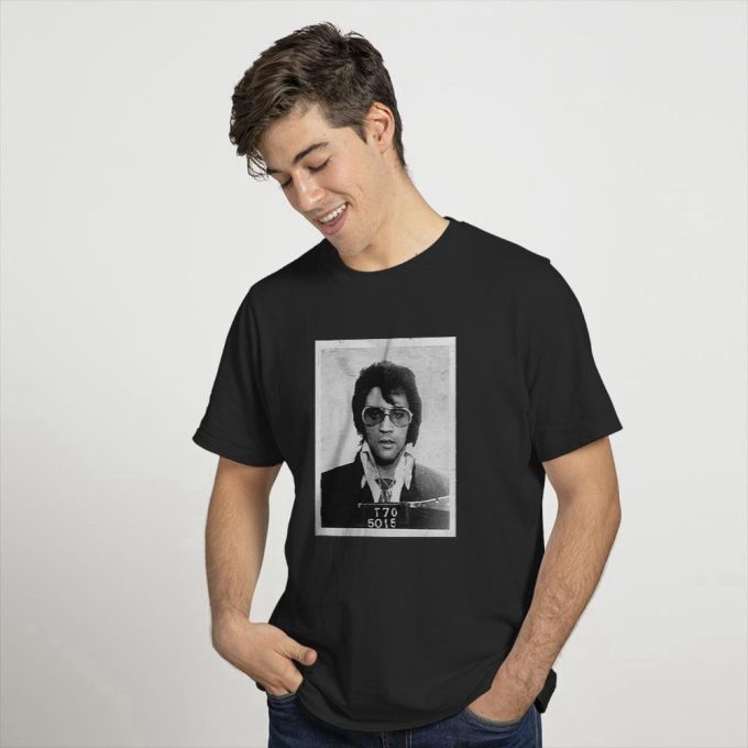 Elvis Presley Mugshot Poster T-Shirt For Men And Women 2