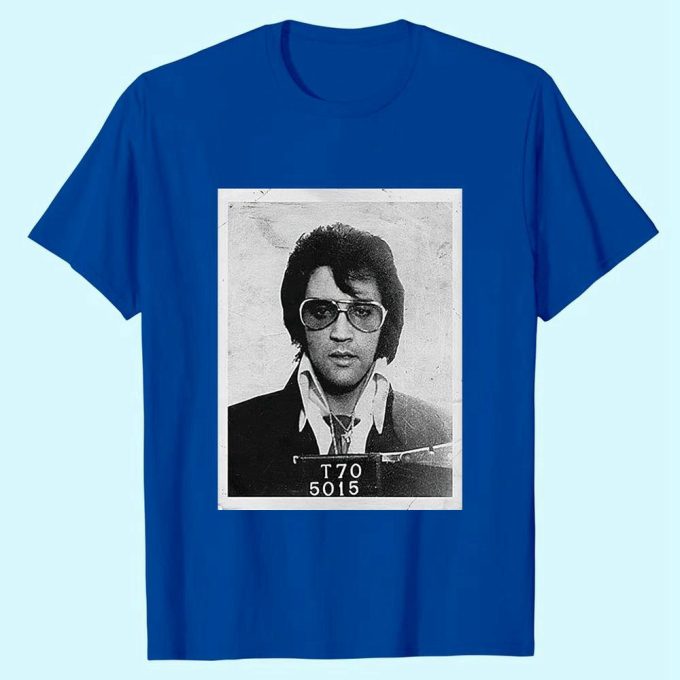 Elvis Presley Mugshot Poster T-Shirt For Men And Women 3