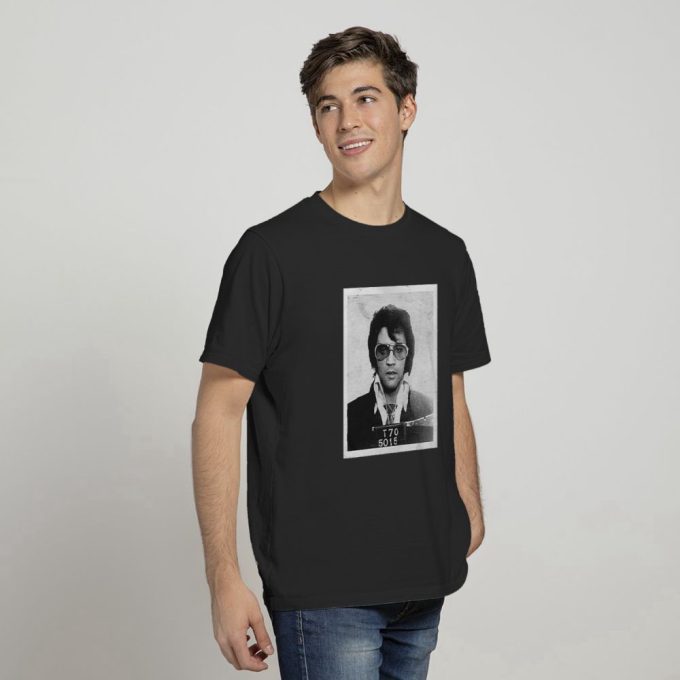 Elvis Presley Mugshot Poster T-Shirt For Men And Women 2