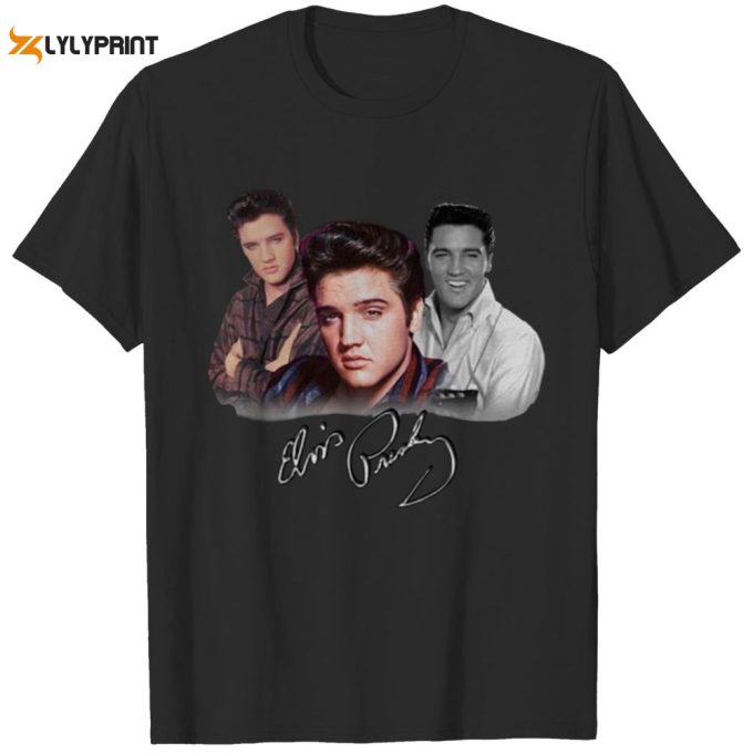 Elvis Presley Music Lover Funny Legend On Stage T-Shirt For Men And Women 1