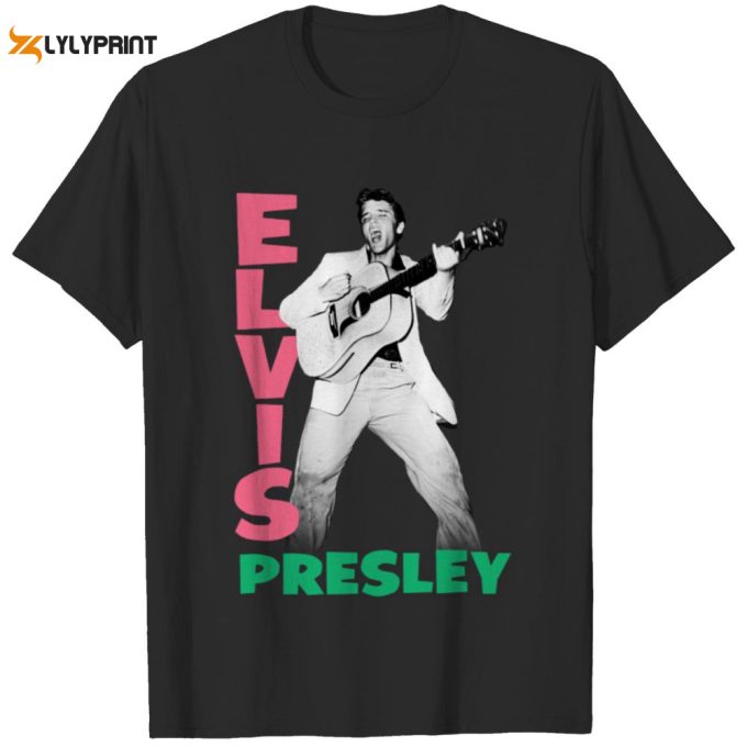 Elvis Presley Official 1956 T-Shirt For Men And Women 1