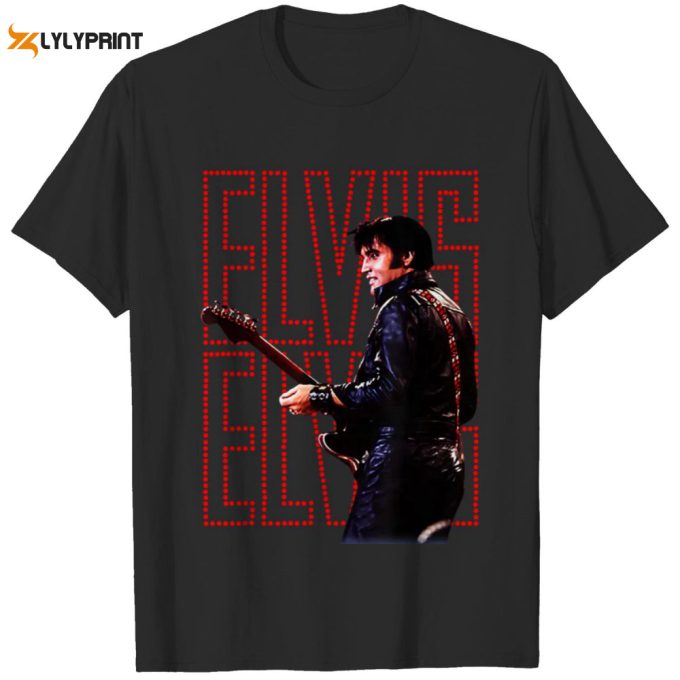 Elvis Presley Official 68 Comeback Special T-Shirt For Men And Women 1