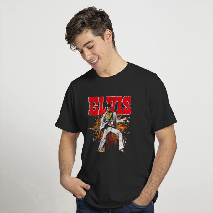 Elvis Presley Official Retro T-Shirt For Men And Women 3