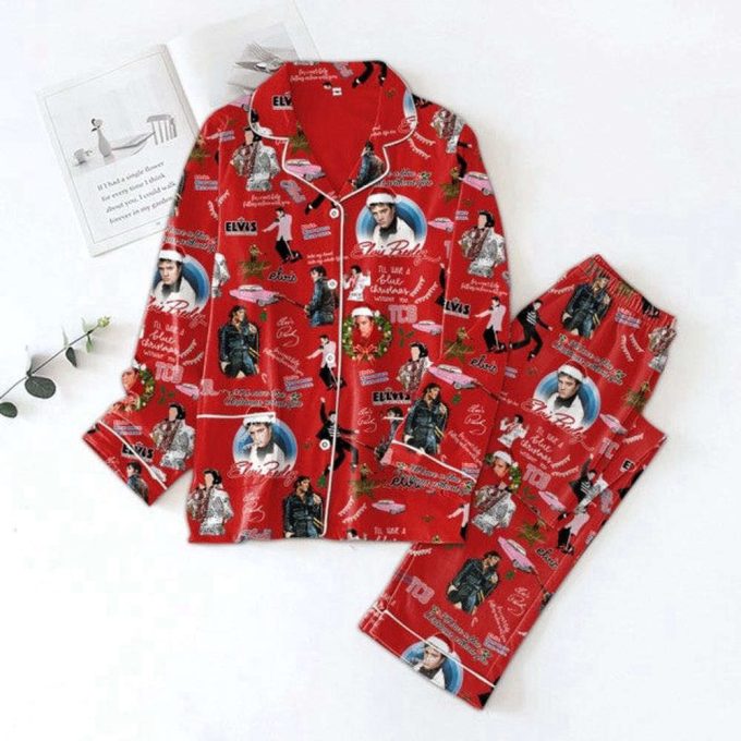 Elvis Presley Pajamas Set, Elvis Presley Pyjamas 4