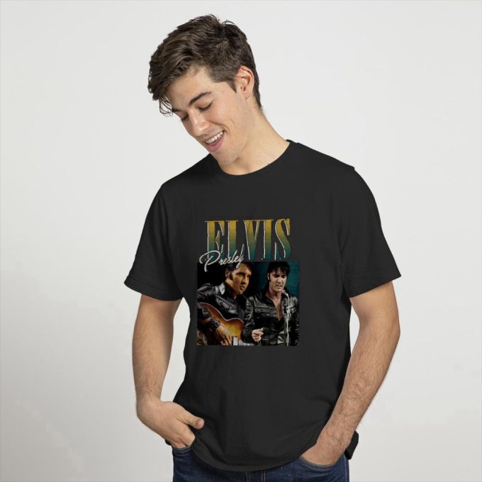 Elvis Presley Shirt The King Vintage T-Shirt For Men And Women 3