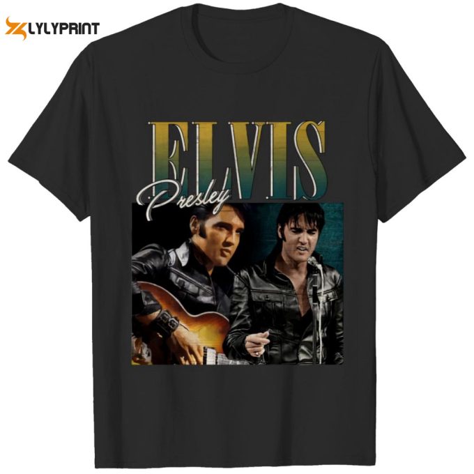 Elvis Presley Shirt The King Vintage T-Shirt For Men And Women 1