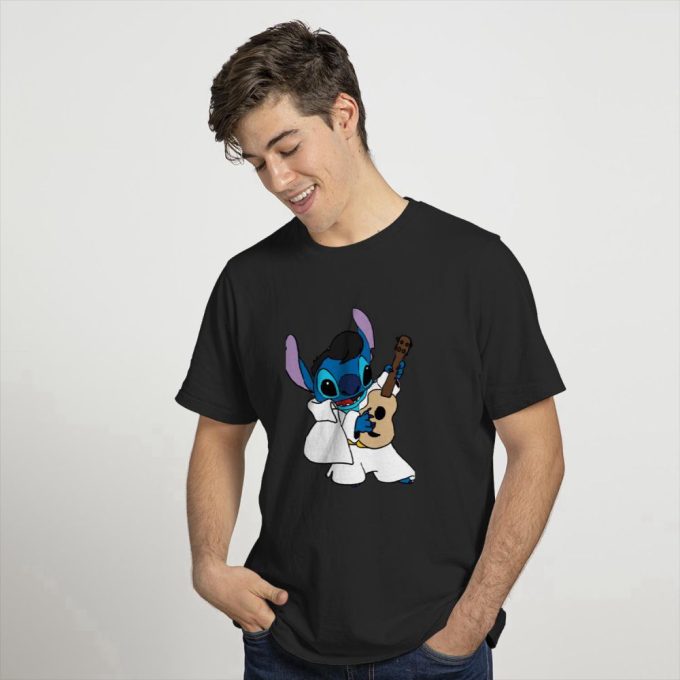 Elvis Stitch Classic T-Shirt For Men And Women 2