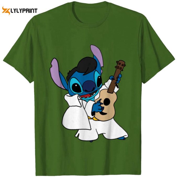 Elvis Stitch Elvis T-Shirt For Men And Women 1