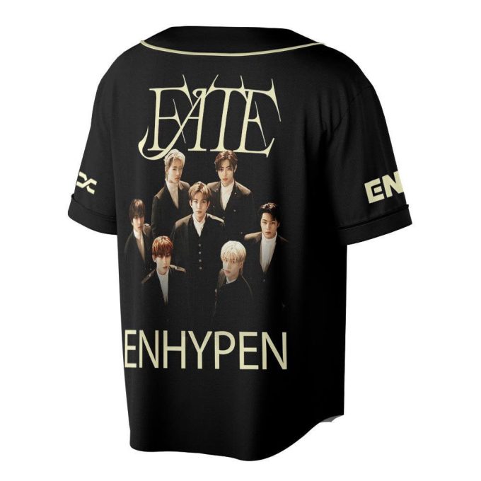 Enhypen Kpop Baseball Jersey, Number And Name Heeseung Jay Jake Sunghoon Sunoo Jungwon Niki 2