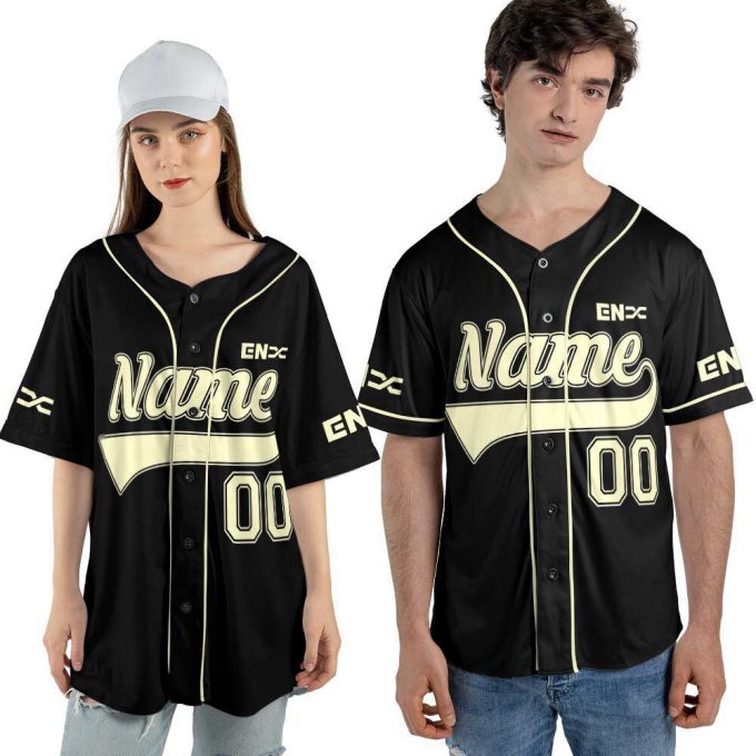 Enhypen Kpop Baseball Jersey, Number And Name Heeseung Jay Jake Sunghoon Sunoo Jungwon Niki 3