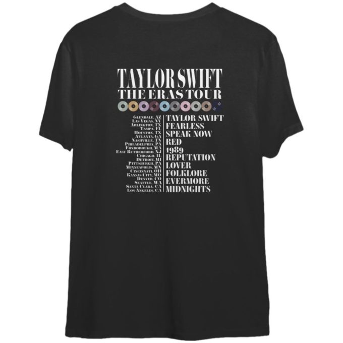 Eras Tour T-Shirt, Midnights Concert Shirt,Taylor Taylor Version Merch 2