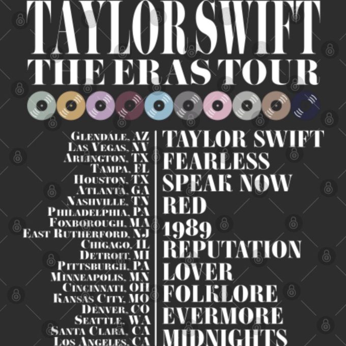 Eras Tour T-Shirt, Midnights Concert Shirt,Taylor Taylor Version Merch 3