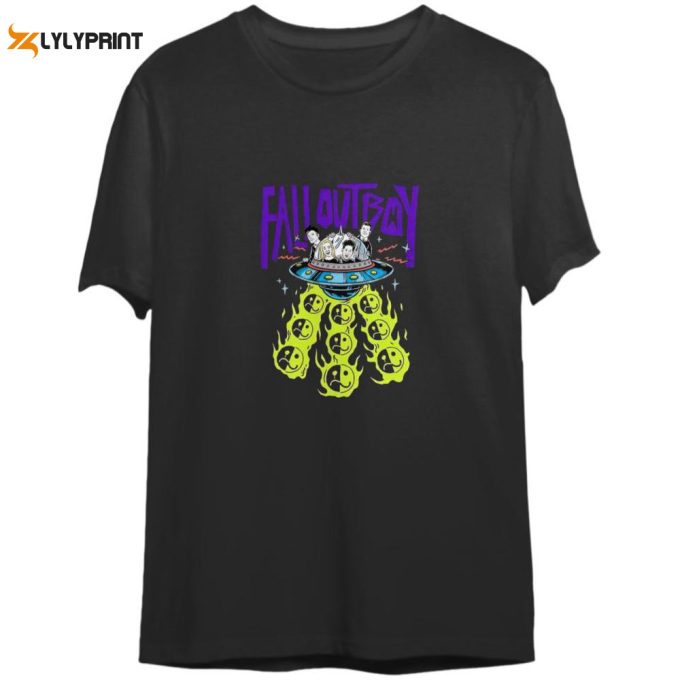 Fall Out Boy Ufo Tour T-Shirt: So Much For Stardust Collection 1