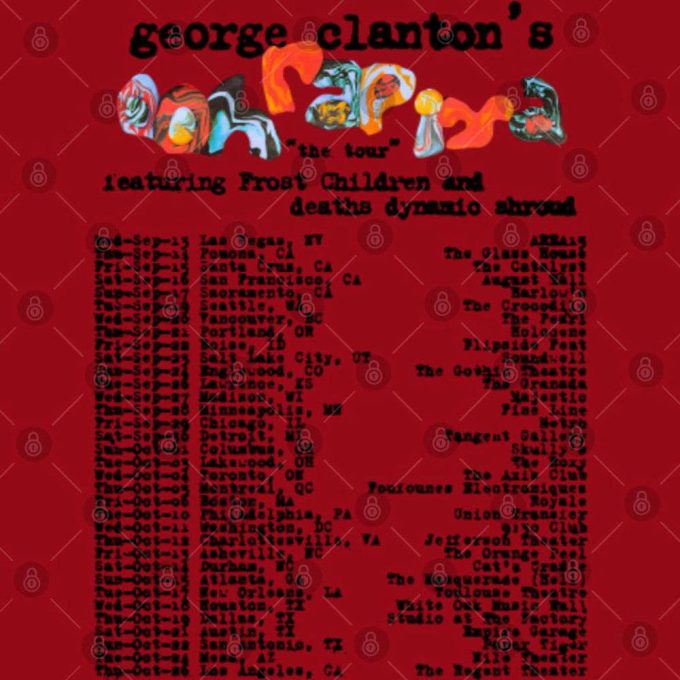 Get Ready For George Clanton 2023 Tour: Grab The Exclusive Concert Shirt Now 5