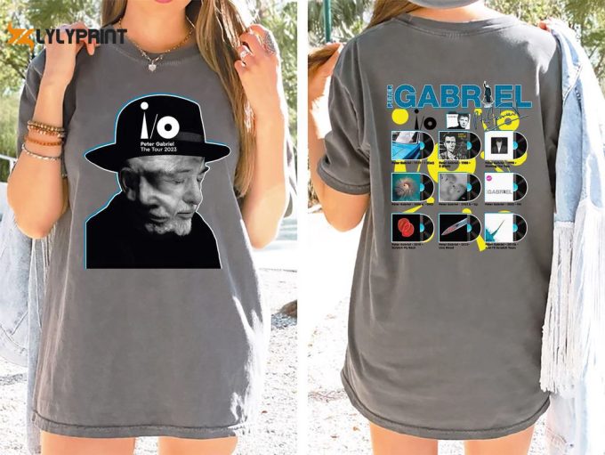 Get Ready For Peter Gabriel S 2023 Tour With Our Official T-Shirt! 1