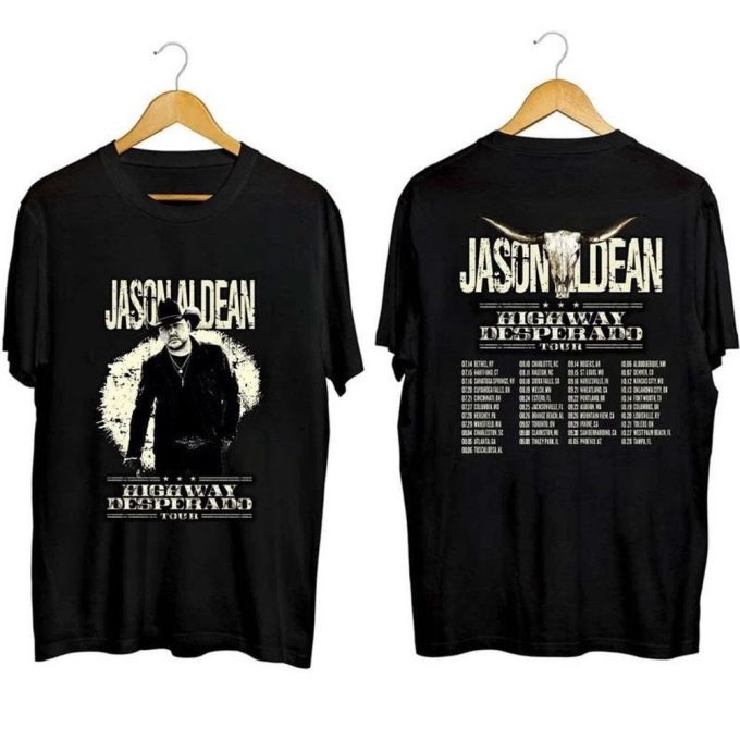 Get Your Jason Aldean Highway Desperado Tour 2023 T-Shirt Now! 3