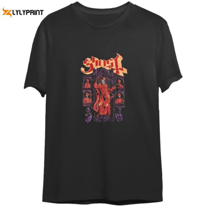 Ghost North American Tour 2024 Two Sides Shirtgift For Men And Women 1