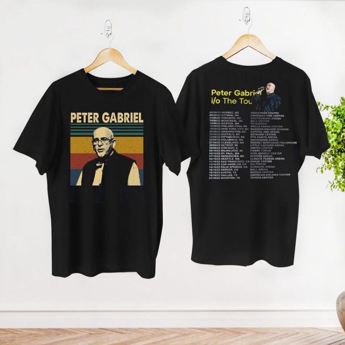 Graphic Peter Gabriel 2023 Tour T-Shirt, Peter Gabriel 2023 Merch 3