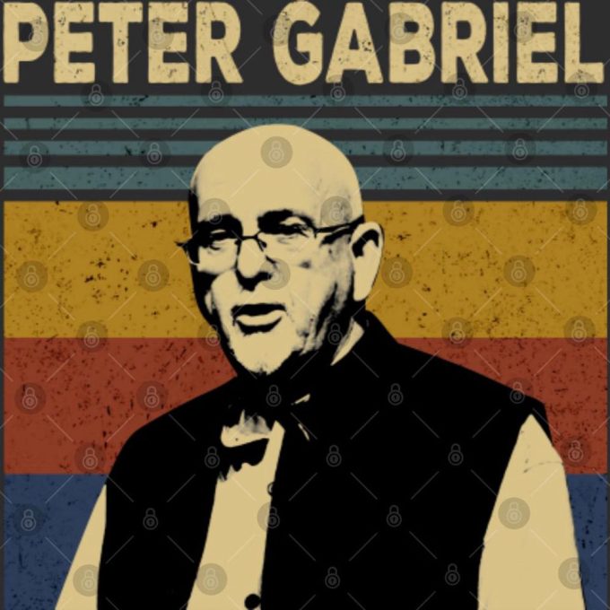 Graphic Peter Gabriel 2023 Tour T-Shirt, Peter Gabriel 2023 Merch 5