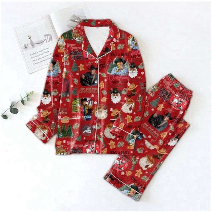 Gs Button Down Pajamas Set, Gs Pajamas, Gs Pyjamas 2