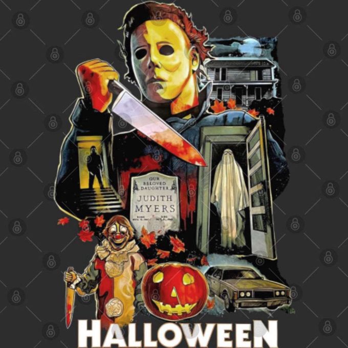 Halloween Michael Myers House Shirt, Halloween Horror Nights 2024 Shirt Gift For Men And Women 5