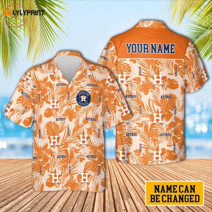 Houston Astros Unisex Personalized Hawaiian Shirt Gift For Fans 1