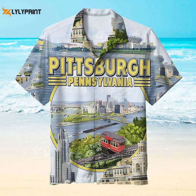 I Love Pittsburgh Hawaiian Shirt Summer Gift For Men Women 1