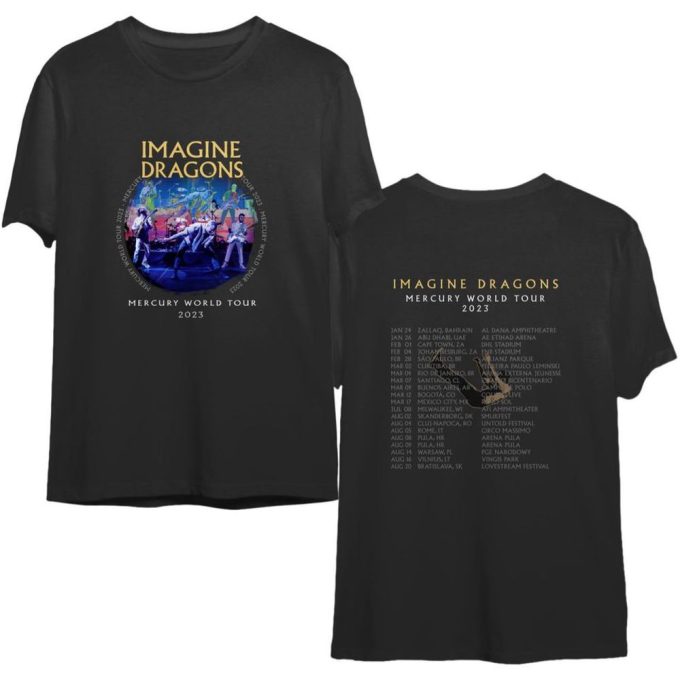 Imagine Dragons Mercury Shirtgift For Men And Women 5