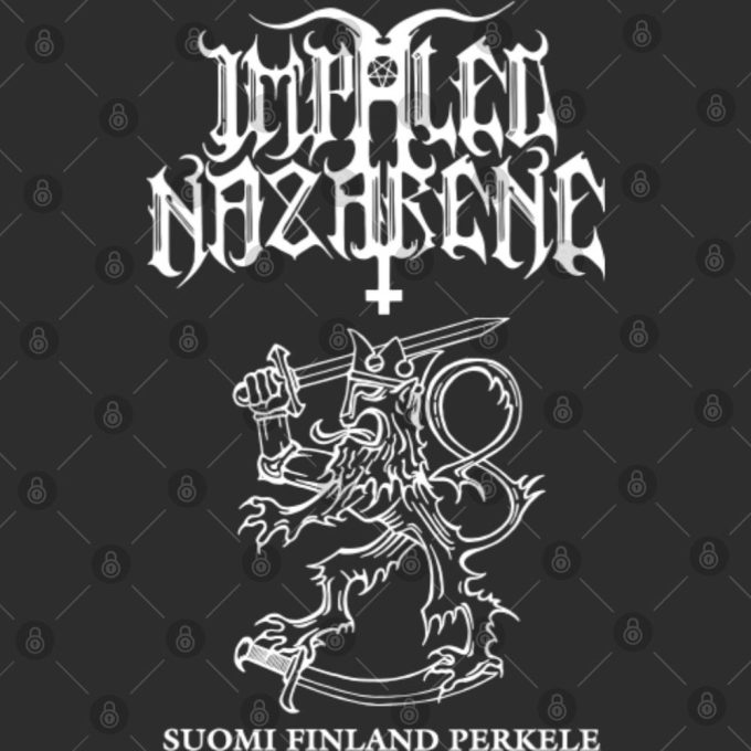 Impaled Nazarene - Suomi Finland Perkele 100 Years (T-Shirt) 4