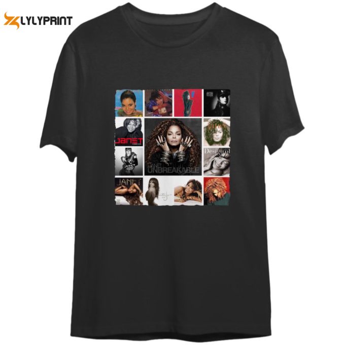 Janet Jackson Together Again Tour 2023 T-Shirt 1