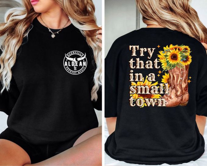 Jason Aldean T-Shirt: Try That In A Small Town - Country Music Tee 5