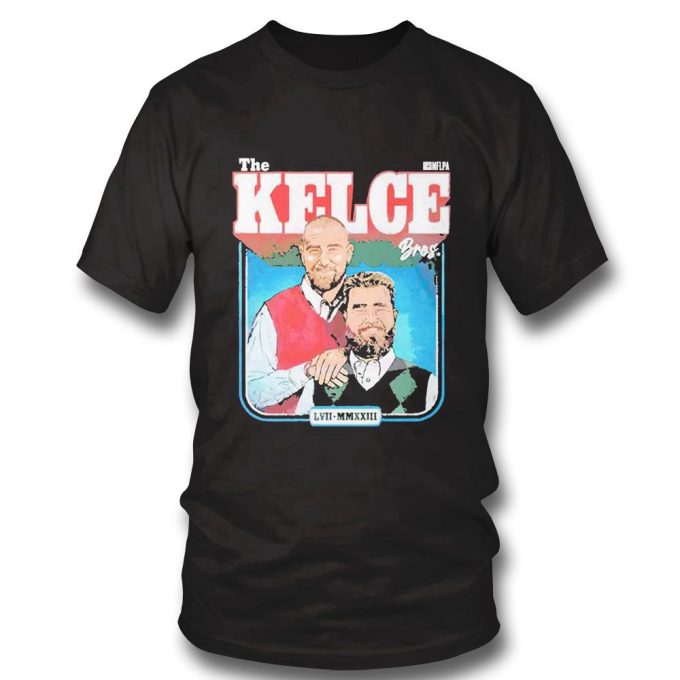 Jason Kelce And Travis Kelce The Kelce Bros T-Shirt Longsleeve Gift For Men Women 2